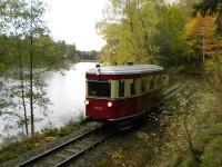 Triebwagen 187 001 am Bergsee bei Güntersberge