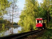 Triebwagen 187 001 (ex. GHE T1) am Bergsee bei Güntersberge (1)