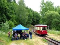 Mittagspause am Kilometer 19,5 zwischen Silberhütte und Straßberg (2)