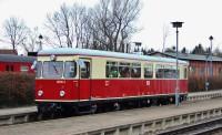 Vom Brocken kommend trifft Triebwagen 187 011 nach Probefahrt am 15.01.2015 kurz nach 14 Uhr in Bf Wernigerode Westerntor ein. (2)